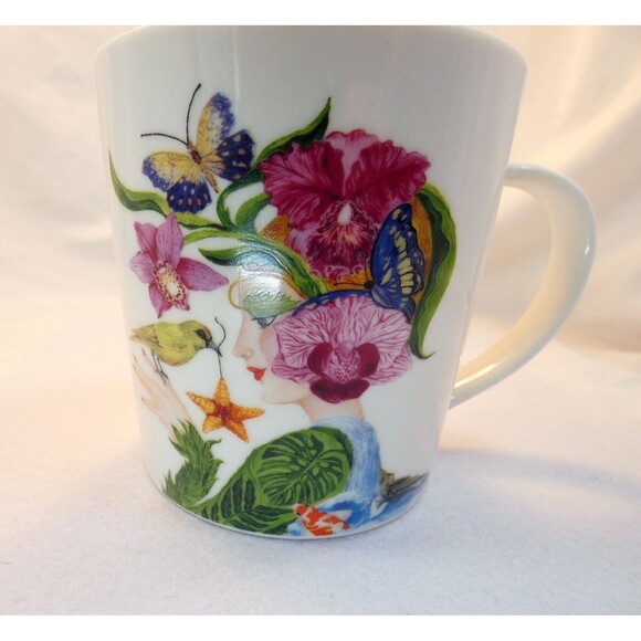 La Flora by Ron Tanovitz Boxed Mug - Decorative Bone China-Gardener-Flower Lover - Picture 10 of 10